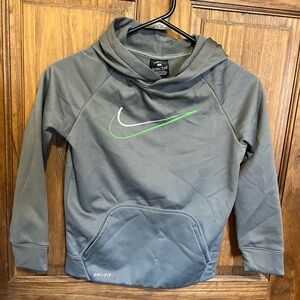 Grey Nike dri-fit hoodie youth boy